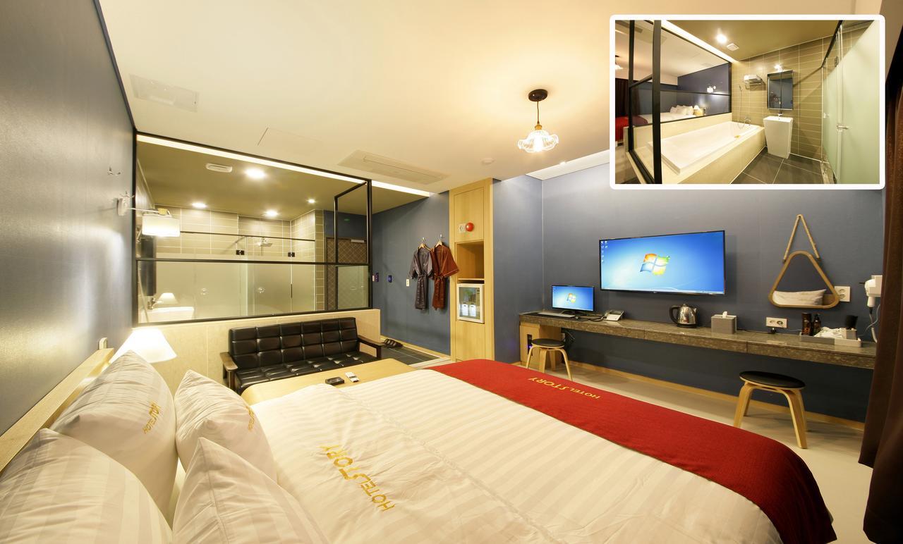 Jeonju Story Motel ภายนอก รูปภาพ
